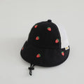 Baby Kids Summer Sun Hat 48-50cm 1-3 Years Breathable Mesh Fishing Hat Sweet Bucket Hat for Boys Girls UV Protection Cap Hats