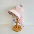 UV Block cap Baby’s summer hats beach accessories Boy Girls Sunshade Large brim Sunshade Shawl Breathable hat for sun protection
